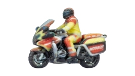 Noch 10911 - H0 - Ambulanzmotorrad, Deutschland